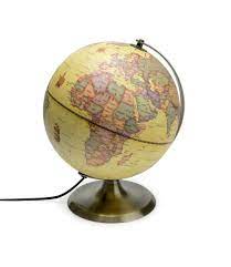Ik had mijn bestelling de volgende dag al in huis! Antieke Globe Wereldbol Met Lamp Kadogalerie Nl
