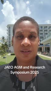 I'm at the Jamaica Association of Education Officers (JAEO) AGM and Re...