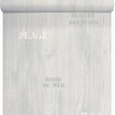 Concevez un rendu hd de votre projet d'aménagement salle de bains avant de vous lancer ! Papier Peint Expanse Cuisine Bains Planche Ecriture Gris Leroy Merlin