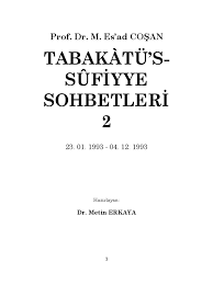 Tasavvuf02 Esad Cosan