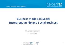A business model is a company's plan for how it will generate revenues and make a profit. Pdf Business Models In Social Entrepreneurship And Social Business