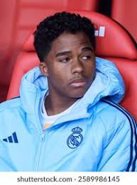 Endrick Felipe Moreira Real Madrid Cf Stock Photo 2589986145