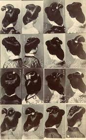 Lapitiedangereuse Hairstyles Worn By Osaka Geiko 1910 Geisha Hair Japanese Hairstyle Geisha