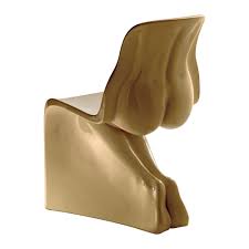 Der stuhl ist für eine aktivere haltung ausgelegt. Horm Casamania Her Stuhl Pearl Gold Kaufen Amara