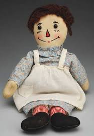 Early Volland “raggedy Ann” Doll.