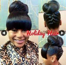 Weave hairstyles do not have to be a single color but can combine lowlights and highlights like this fantastic combination of blue hair color. Pin On Buns