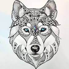 This design can end up being an angry, snarling wolf or a growling, alpha wolf. Beautiful Wolf Head Tattoo Design Wolf Tattoos For Women Wolf Tattoo Design Head Tattoos
