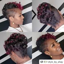 Style From Stylz By Shay Of Salon And Spa Galleria Arlington In Arlington Texas Repost Stylz By Shay Short Shaved Hairstyles Short Hair Styles Hair Styles