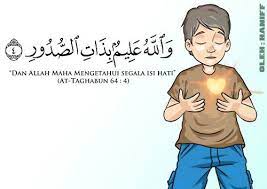 Dan Allah Maha Mengetahui Segala Isi Hati At Taghabun 64 4 Allah Knows All Hearts Cover Photo Quotes Quran Verses Islamic Quotes