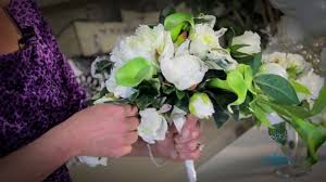 Limited time sale.real touch flowers have great real touch feeling with high quality. Wedding Floristry Tutorial How To Make A Trailing Bouquet Youtube