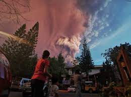Volcanic ash covers roads and rooftops as taal volcano erupts on january 13, 2020, in the city of tagaytay. Taal Volcano Erupts In Philippines Causing Thousands To Flee Npr