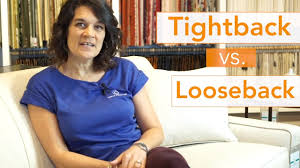 A the room was filled with massive furniture, and on each of the sofas were three big cushions. The Difference Between Tight Back And Loose Back Sofa Youtube