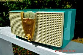 Image result for Turquoise 1961 Philco