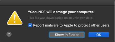 Securid Will Damage Your Computer Ask Different
