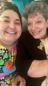 My mom surprise visited me for my birthday and I’m so happy! (I know this  isn’t comedy content but I was too happy not to share) 🥹