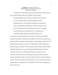 It is not concerned about discovering new knowledge or information. Literature Review Example Pdf