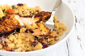 Moroccan grilled salmon with couscous recipe. Moroccan Spiced Salmon An Easy Midweek Meal Searching For Spice