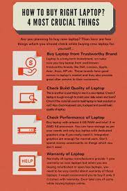 Things To Note When You Buy A New Laptop New Laptops Buying Laptop Laptop Price