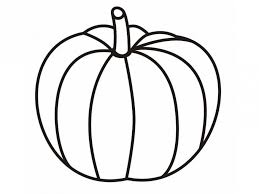 Kids can use their imagination to color the pumpkin with their favorite color. Free Printable Pumpkin Coloring Pages For Kids Blank Pumpkin Pumpkin Coloring Pages Pumpkin Printable Halloween Pumpkin Coloring Pages