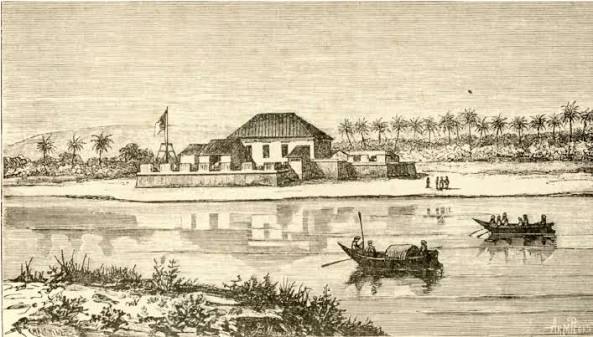 A historical depiction in the form of a sketch of the Gaspar Dias fort.... | Download Scientific Diagram