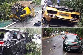 Image result for Lamborghini accidents