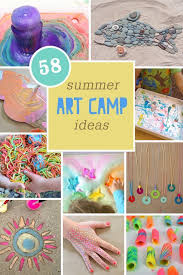 58 Summer Art Camp Ideas Summer Camp Crafts Summer Camp Art Camping Crafts