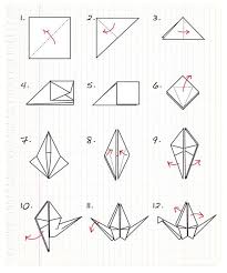 1000 Cranes Origami Embroidery Origami Origami Crane Tutorial Origami Paper Crane Origami Easy