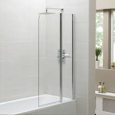 Badewannen aufsatz trennwand glaswand 80x140cm drehbar 90. Duschwand Fur Badewanne Sorgt Fur Mehr Stil Und Komfort