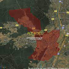 Die plz 91353 zählt zu der stadt ha. Postleitzahlgebiet 91353 Plz