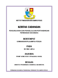 Menerusi permainan sukaneka, para peserta dapat membina. Permainan Sukaneka Tradisional Peringkat Ipg Kampus Perlis