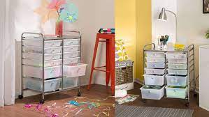 Ikea furniture is affordable and some of their pieces are absolutely amazing for a craft room makeover. 10 Brilliant Ways To Organize Your Craft Supplies