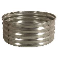 I use the brush, shovel, and tongs. Galvanized Round Fire Pit Ring Bed Bath Beyond