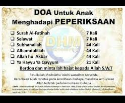 Bersalam dengan anak dan doakan mereka. Surah Zikir Doa Sesuai Untuk Sira Sain S Channel Facebook