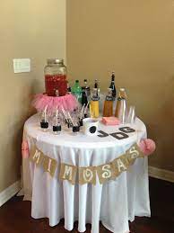 Drinks Table Baby Shower Drink Table Baby Shower Shower