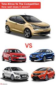 Tata Altroz Vs Rivals How Does It Stand Tata Hatchback Standing