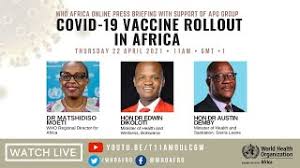 Covid 19 Vaccines Who Regional Office For Africa