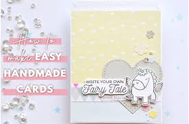 You may have friends who have attended rubber stamping parties, or they have simply sent you beautiful cards, and you thought: How To Make Easy Handmade Cards Jk Crafts