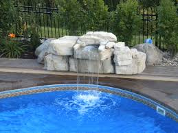 Water adds something extra to gardens. Mountain Lake Pool Waterfall Pool Waterfall Outside Pool Pool Remodel