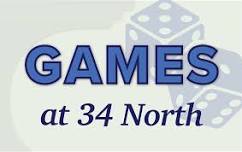GAMES at 34 North: Weekly Games & Board Games