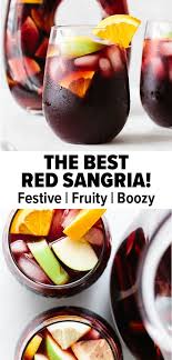 The Best Sangria Recipe Best Sangria Recipe Drinks Alcohol Recipes Red Sangria Recipes