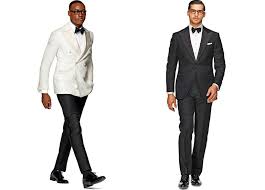 A bow tie, and a long dress for women. Men S Formal Dress For Wedding Fashion Dresses