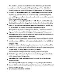 A is also false, since all northern african americans were free. Emancipation Proclamation Activity Worksheets Tpt