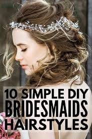Why wouldn't they be popular? 10 Easy Bridesmaid Hairstyles For Long Hair Meraki Lane