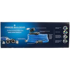 The heating element extends all the way to both ends, eliminating frozen connection points. Camco Freeze Ban Heated Drinking Water Hose Camping World