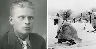 Aimo Koivunen, a Finnish soldier who during WW2, over-dosed