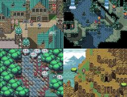Прочие жанры rpg (jrpg) (536). Fantasy Jrpg Tileset Work 3 By Weremole On Deviantart Fantasy Pixel Art Deviantart
