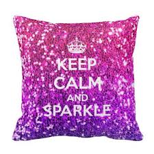 Keep Calm And Sparkle Glitter Looklike Rainbow Throw Pillow Zazzle Com Glitter Room Glitter Bedroom Sparkles Glitter