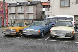 Image result for Apricot Orange 1980 Mercedes