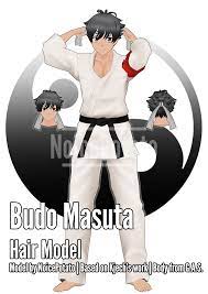 It took me a while to post this one... Budo Masuta - Hair model (Not  Official btw) : r/yandere_simulator