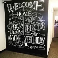Dilger Chalkboard Lettering Lettering Chalkboard Art